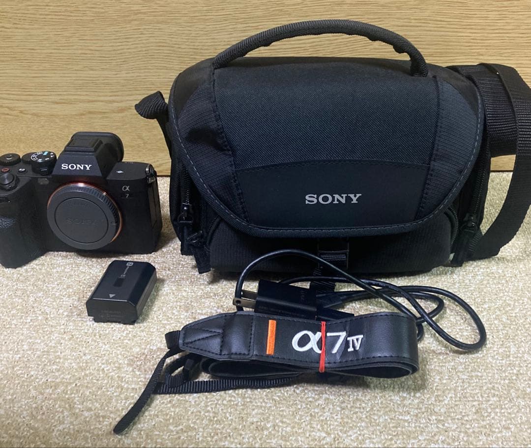 美品 SONY α7IV ILCE-7M4K α7 ショット数 500 以下