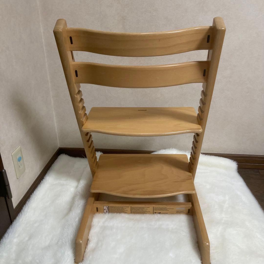 STOKKE　TRIPP TRAP　高さ調整イス　ナチュラル　シリアル4