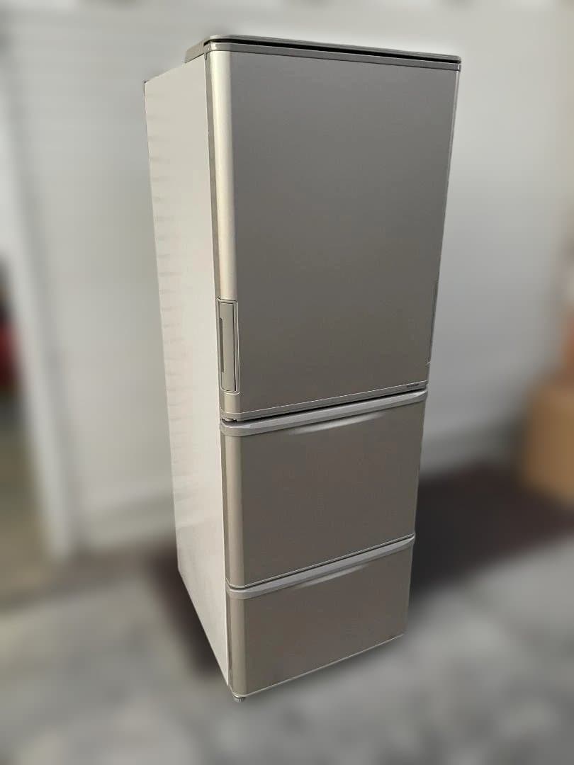 ★ 冷蔵庫 シャープ SJ-W353G-N 350L 20年製 左右開き 3ドア