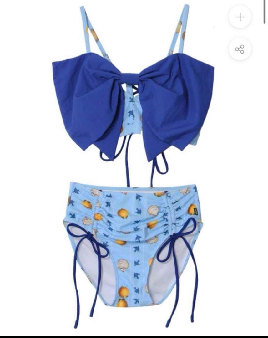 PAMEO POSE Big Bow Bikini 水着 ビキニ レモン リボン