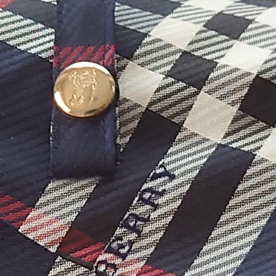 BURBERRY　バーバリー　長傘　ブルー