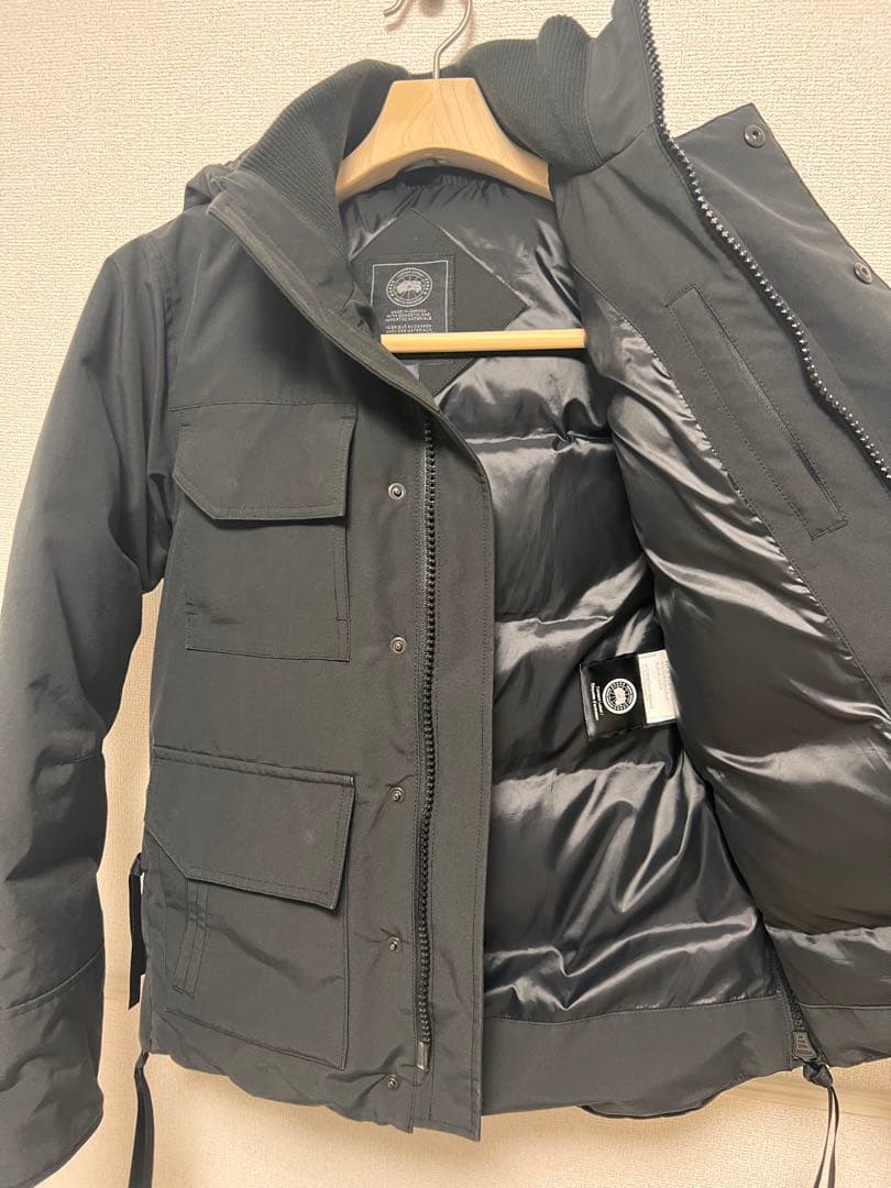   ブラックダウンジャケット