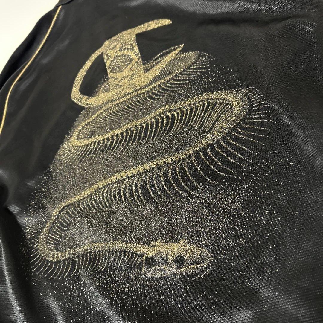 レア✨チャンピオン ドレスキャンプ コラボ　ジャージ　ゴールドスネーク　パイソン