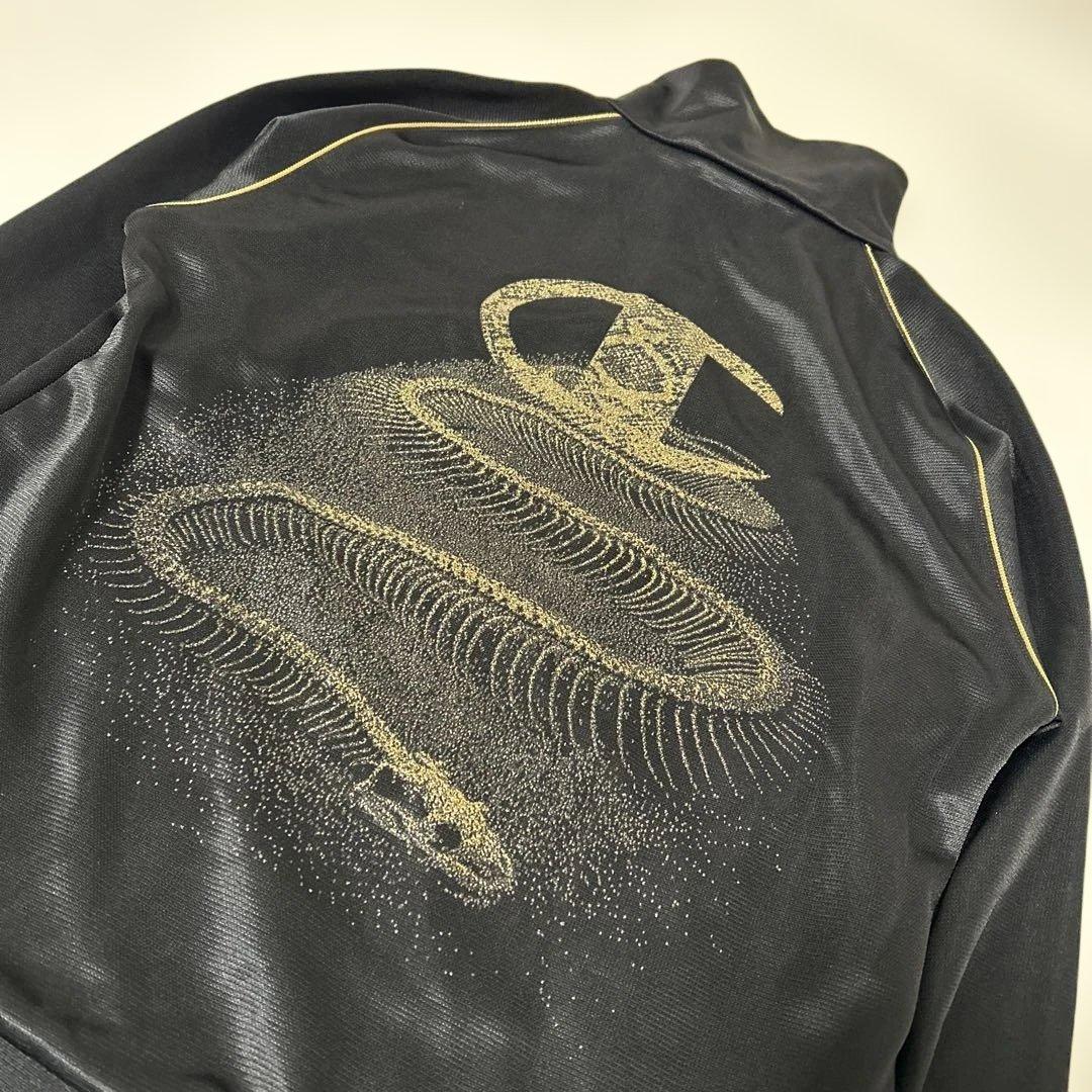 レア✨チャンピオン ドレスキャンプ コラボ　ジャージ　ゴールドスネーク　パイソン