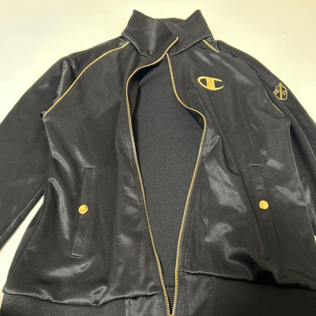 レア✨チャンピオン ドレスキャンプ コラボ　ジャージ　ゴールドスネーク　パイソン