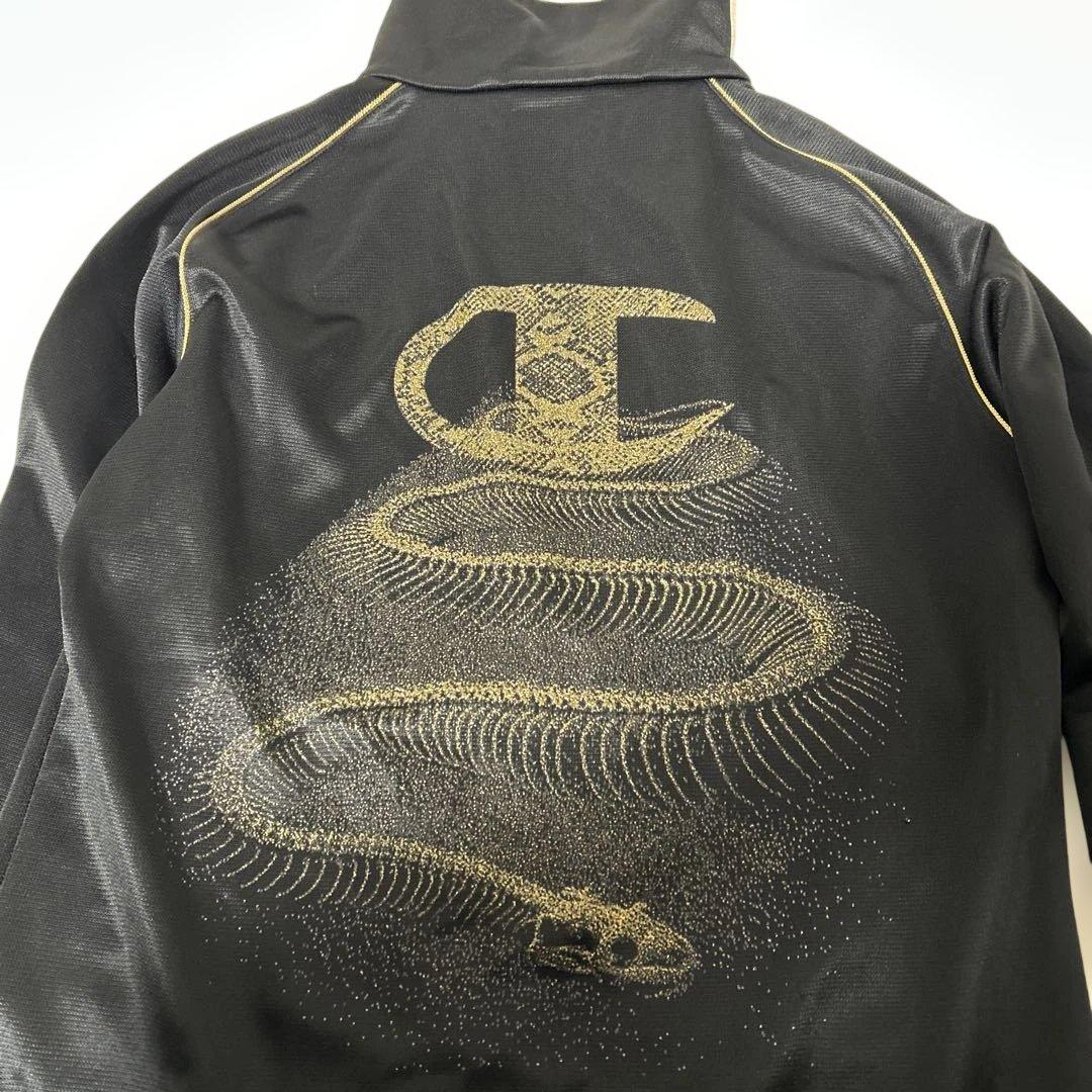 レア✨チャンピオン ドレスキャンプ コラボ　ジャージ　ゴールドスネーク　パイソン