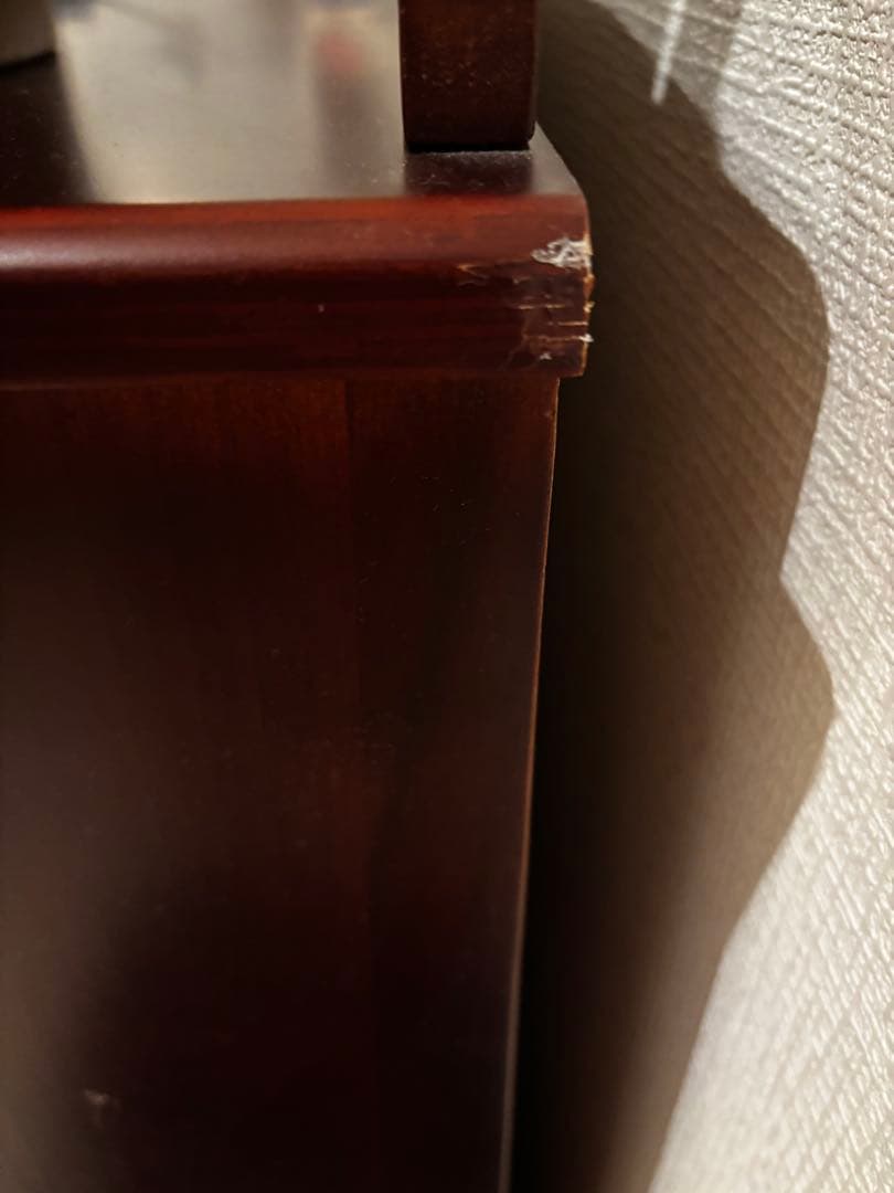 最終お値下げです　2月20日まで！木製キャビネット 全引き出し鍵付きで安心