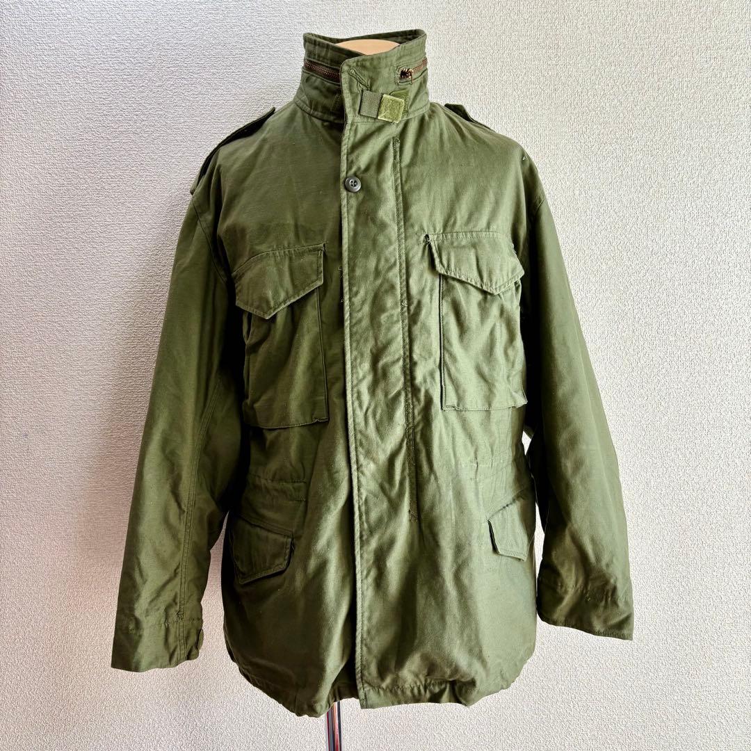 70s 米軍実物 U.S.ARMY M-65 3rd LARGE-REGULAR