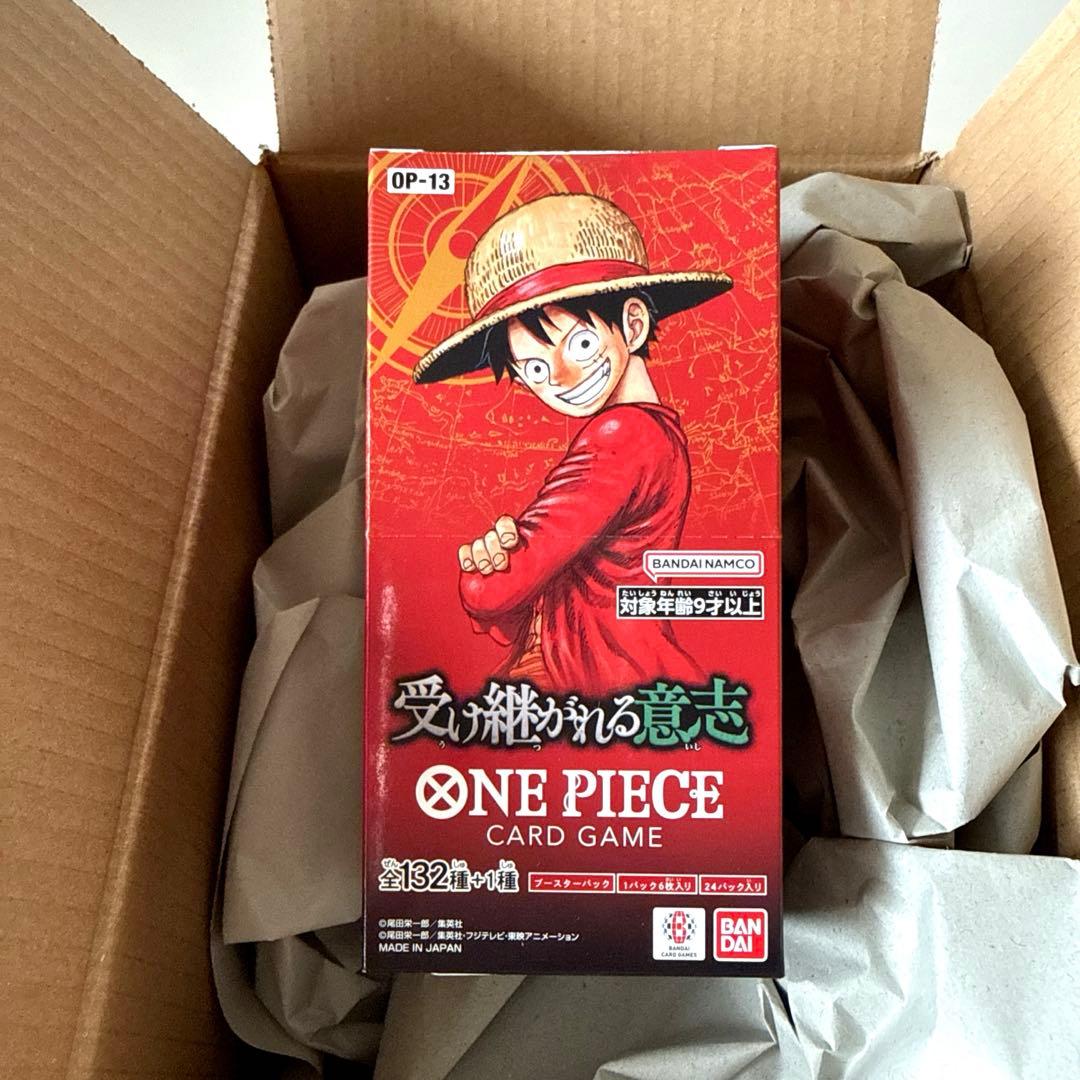 ワンピースカード受け継がれる意志　1BOX 【新品未開封テープ付き】