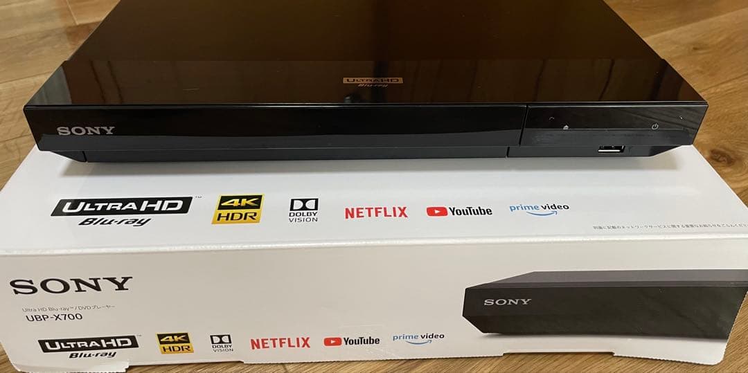 SONY UBP-X700 ブルーレイプレーヤー