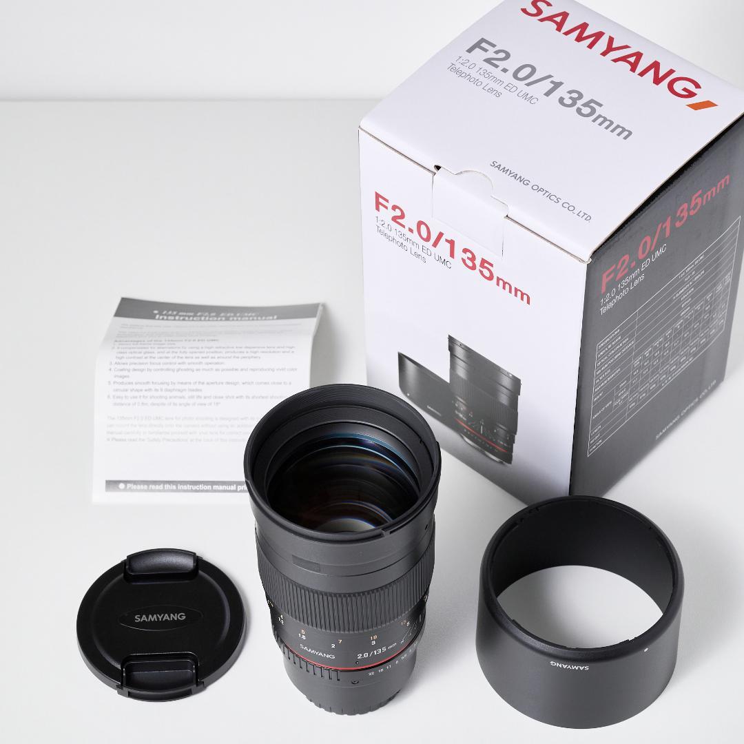 SAMYANG ED UMC 135mm F2 マイクロフォーサーズ 望遠