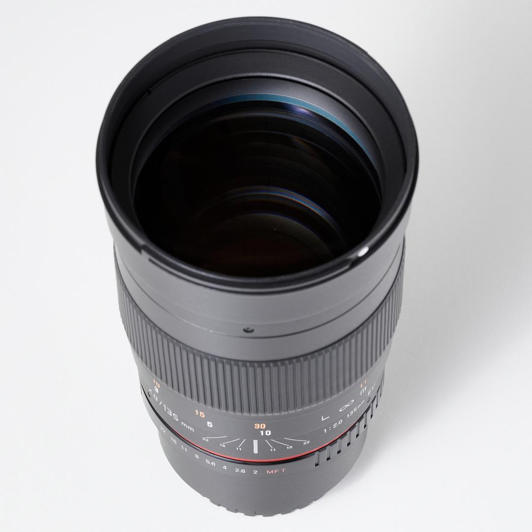 SAMYANG ED UMC 135mm F2 マイクロフォーサーズ 望遠
