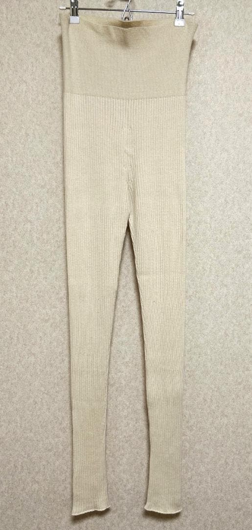 PRISTINE カシミヤ混腹巻付きレギンス