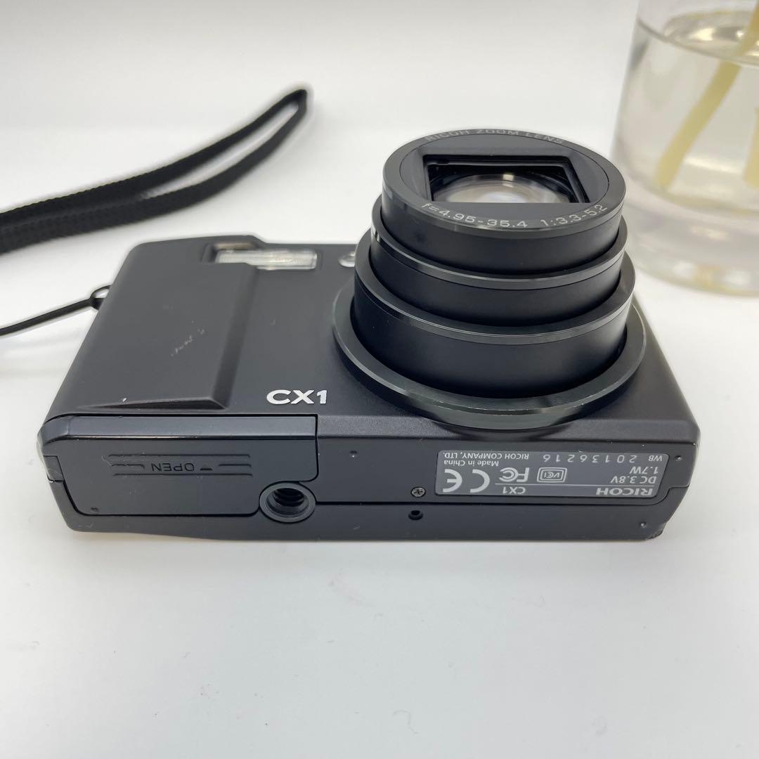 難有特価✨RICOH CX1✨動作確認済 スマホ転送OK 銘品 作例有 人気の黒