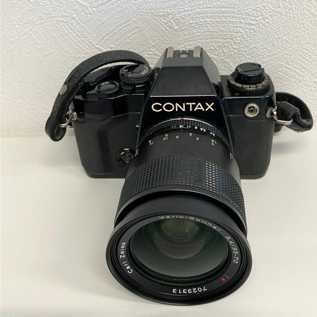 CONTAX コンタックス 159MM ブラック レンズ付き【動作確認不可】