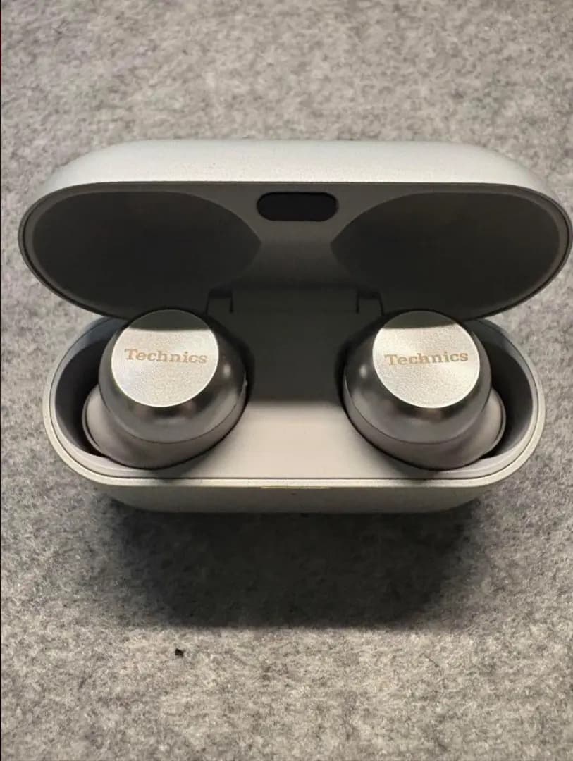【ほぼ新品】テクニクス　EAH-AZ100-S シルバー　(おまけケース付)