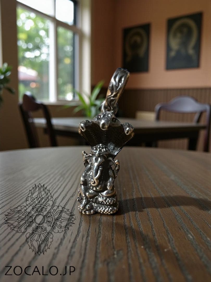 ZOCALO ソカロ 3ヘッド コブラ ガネーシャ ペンダントトップ