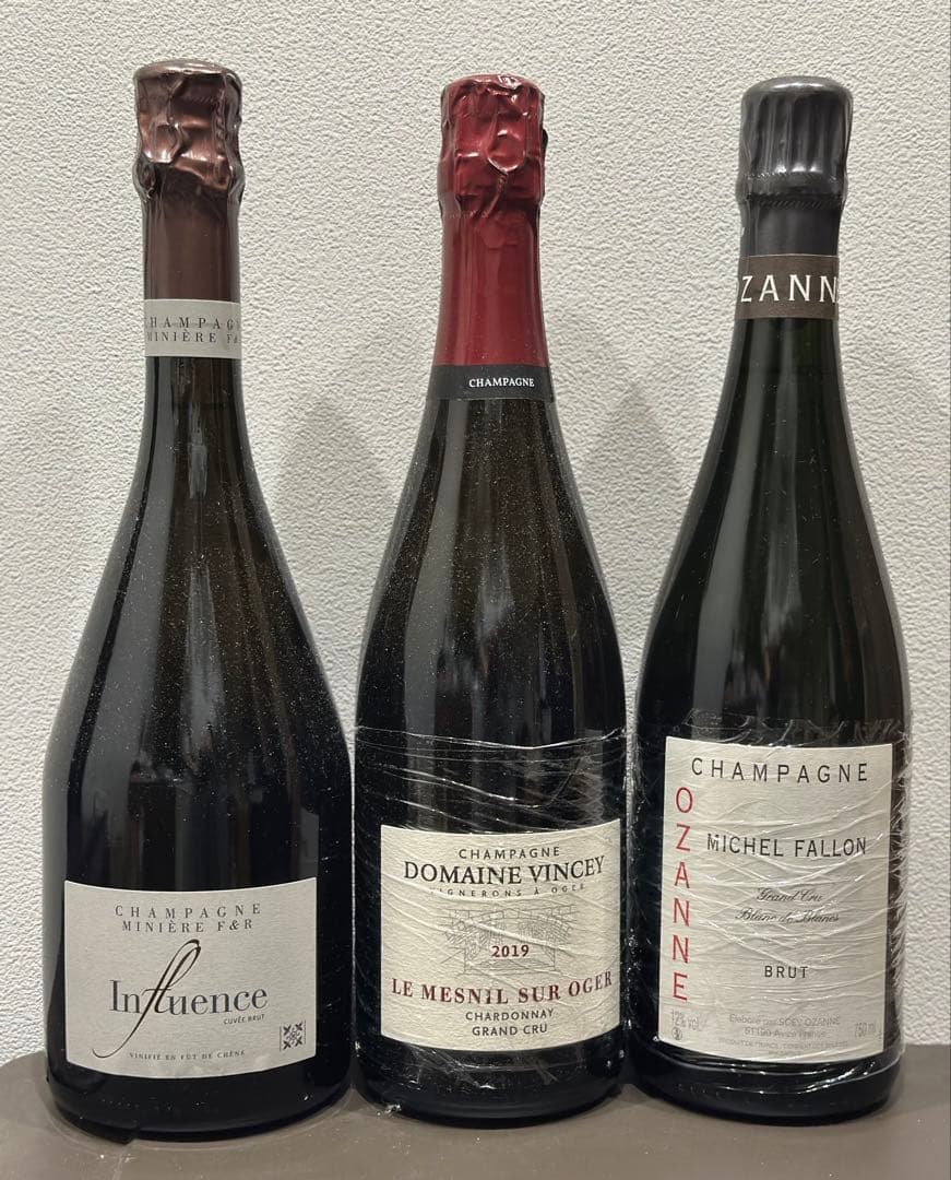 シャンパーニュ 3本セット
