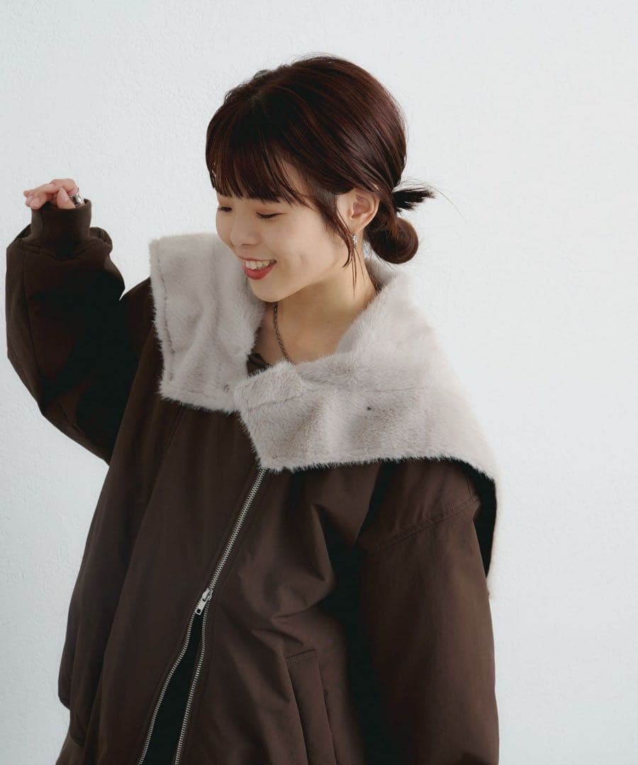 CIAOPANICTYPY KAIRI企画 撥水2WAYジップ中綿ブルゾン