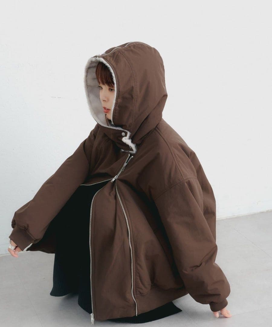 CIAOPANICTYPY KAIRI企画 撥水2WAYジップ中綿ブルゾン