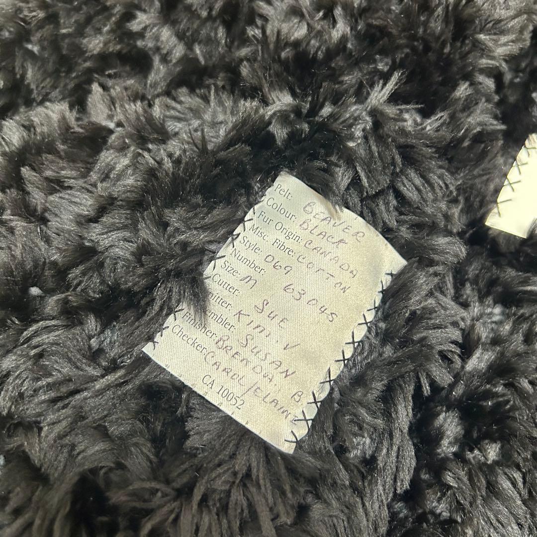 ✴︎ paula lishman ポーラリシュマン　毛皮コート　カナダ製　黒