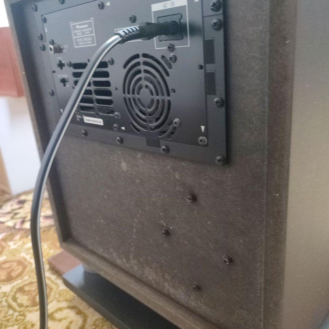 Pioneer S-EW5　サブウーファー ブラック　動作品