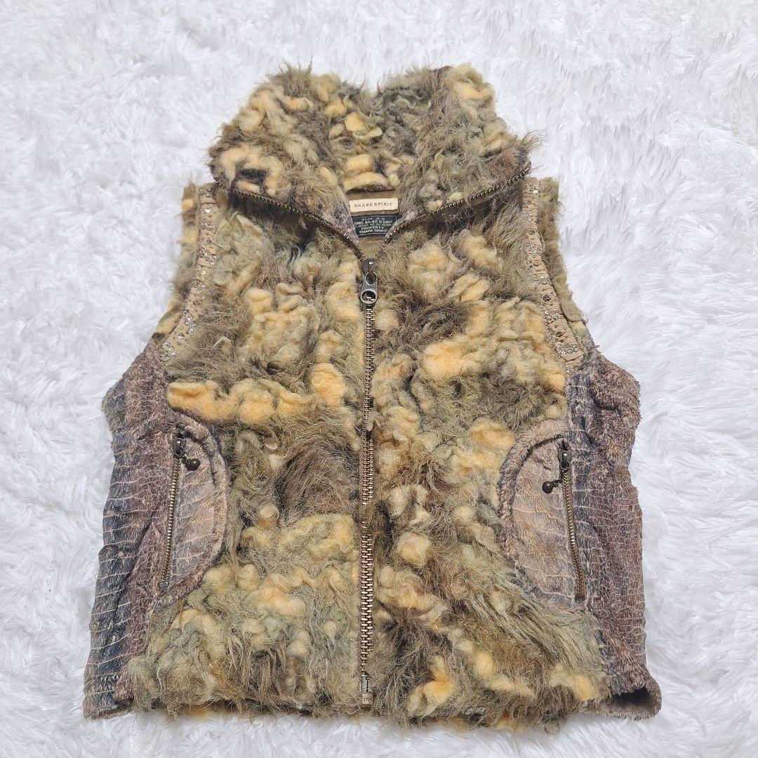 SHARE SPIRIT　シェアースピリット　 ファーベスト　異素材　日本製