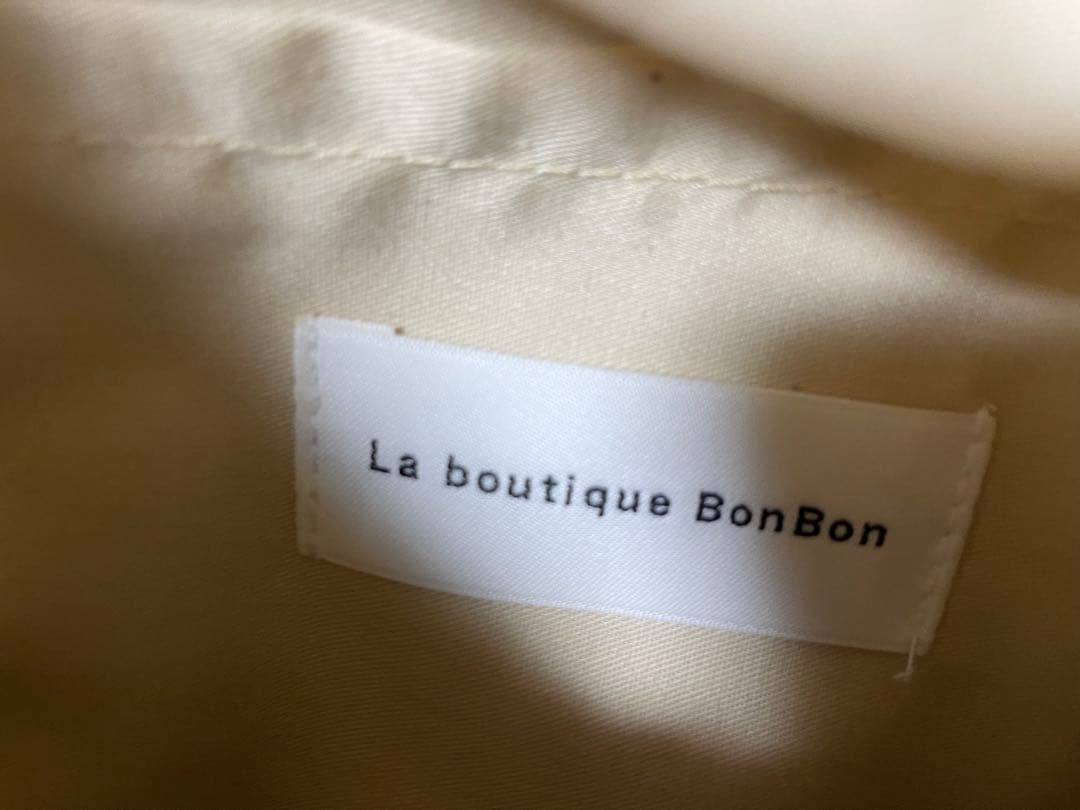 La boutique BonBon♡パールハンドルバスケットS チェーン付