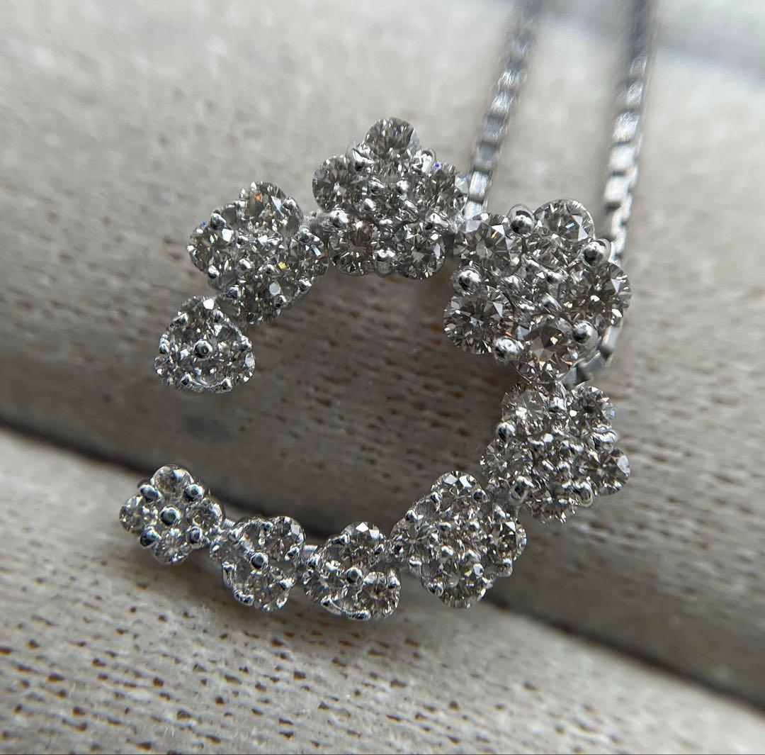 専用JA67★高級 ダイヤモンド0.5ct K18WG ペンダントヘッド