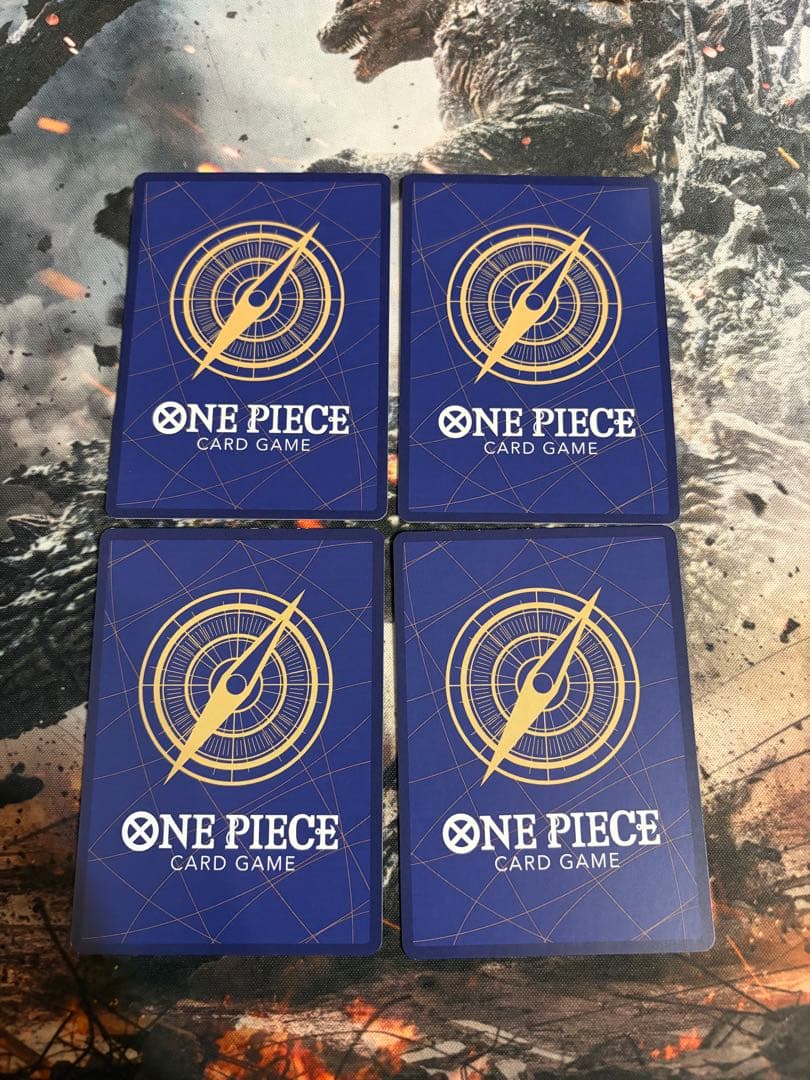 ワンピースカード ルフィ ジャンプ付録 プロモ p-033 4枚