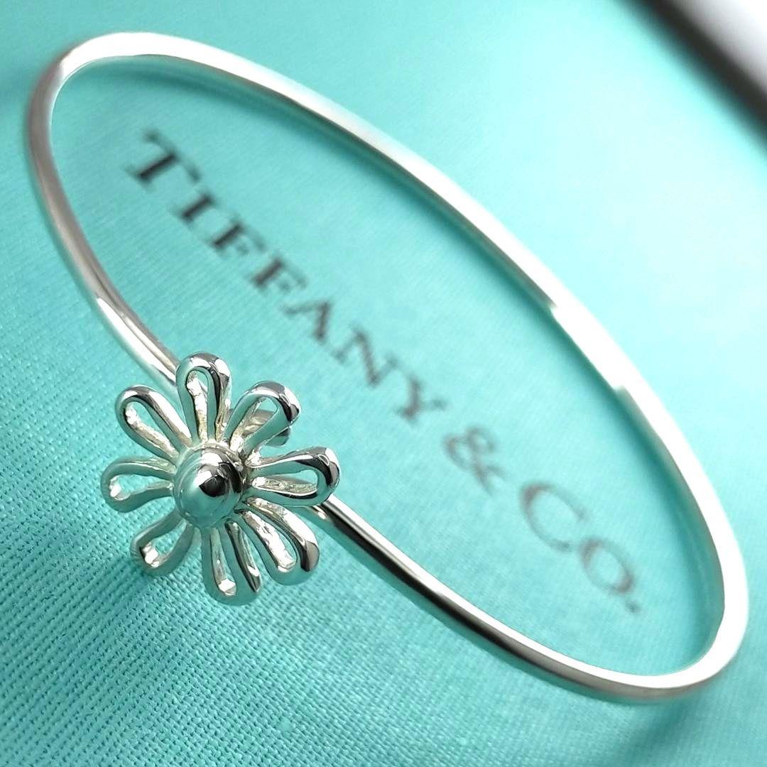 ★在庫一掃★【ティファニー】デイジー　フラワー　バングル　1098