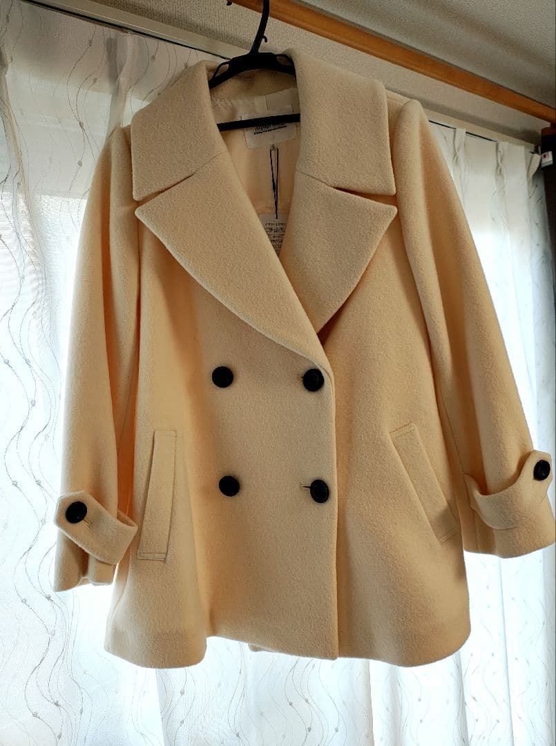 Arpege story アイボリー ピーコート サイズ2