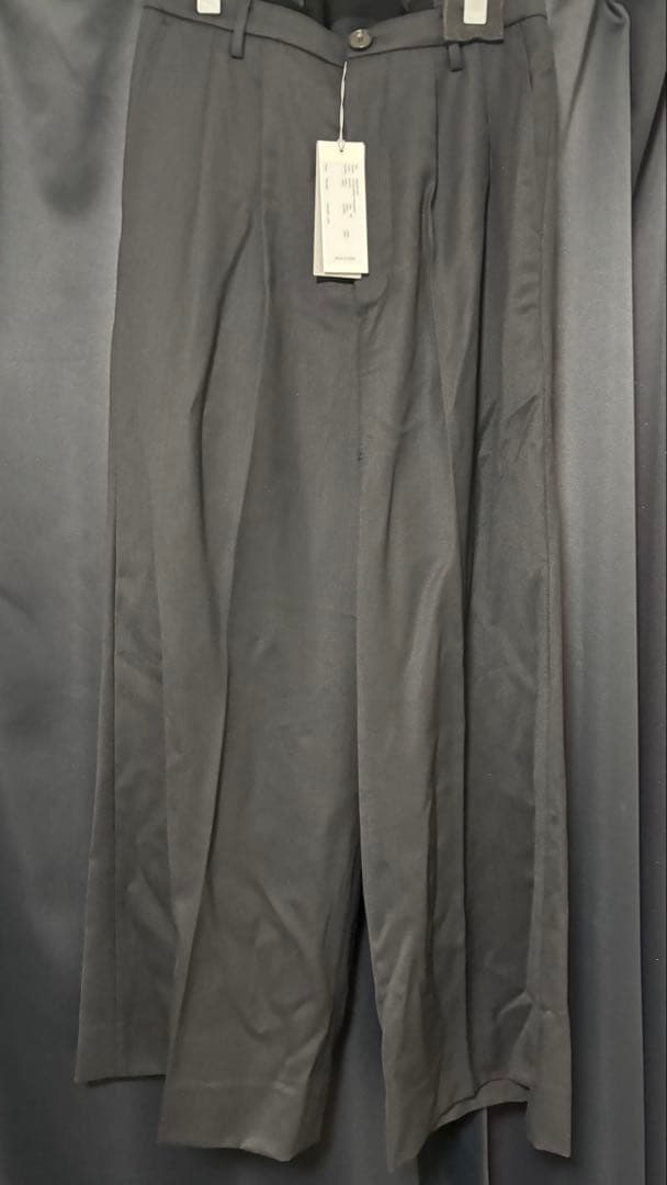 【定価55,000円】MASU TUCKED WIDE TROUSERS 46