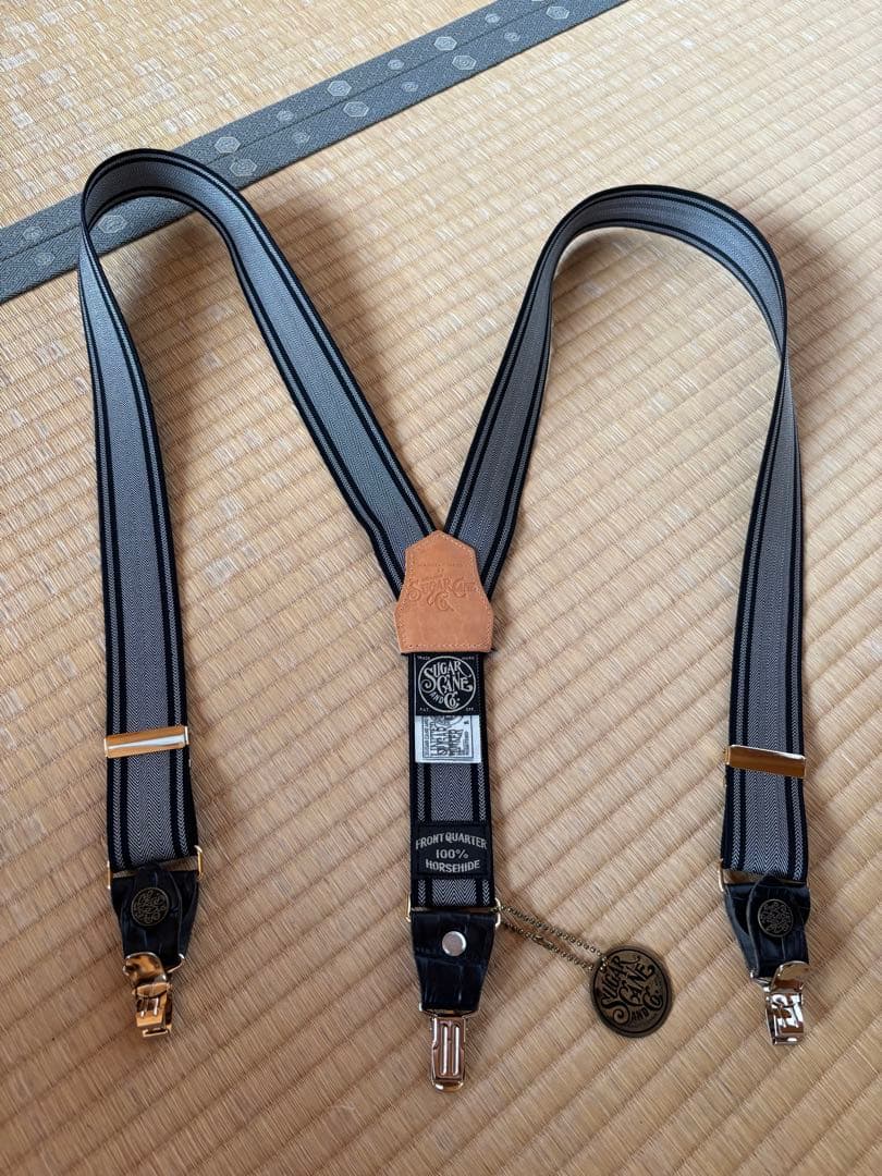 シュガーケーン　サスペンダー　sugar cane