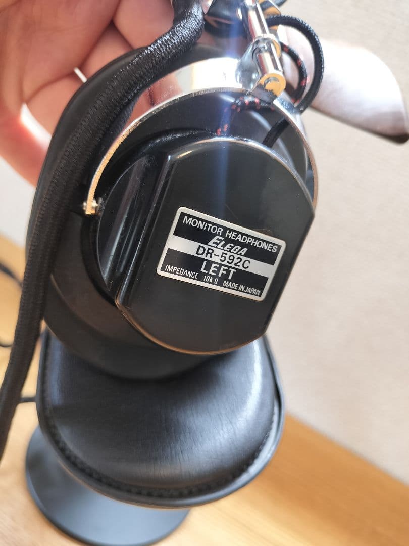 希少 ELEGA エレガ DR-592C モニターヘッドホン