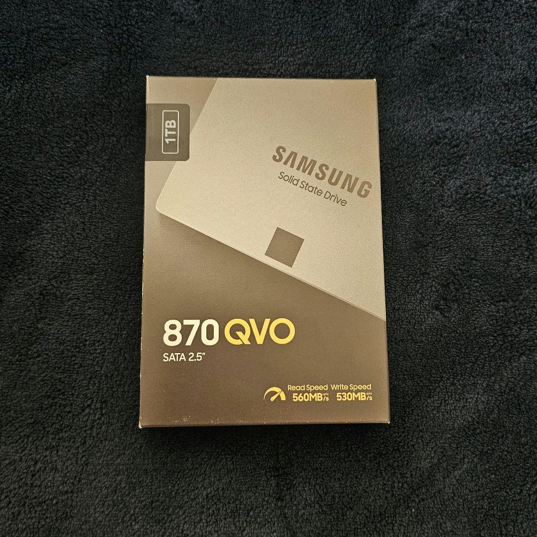 内蔵型SSD Samsung 870 QVO 1TB SATA 2.5\