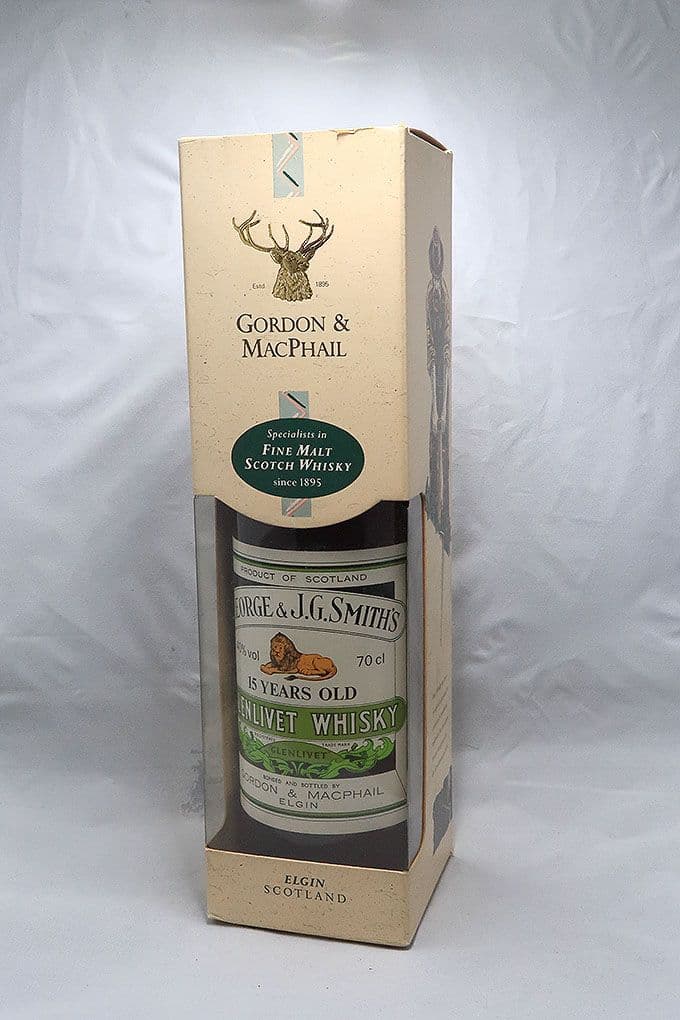 G＆Sグレンリベット１５年ゴードン＆マクファイル社シングルモルトウィスキー40%