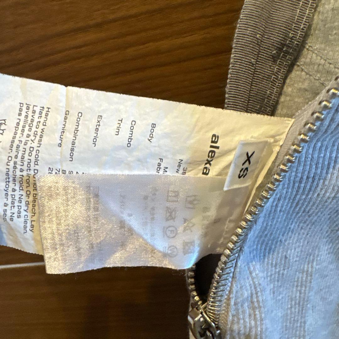 alexanderwang xsミニスカート