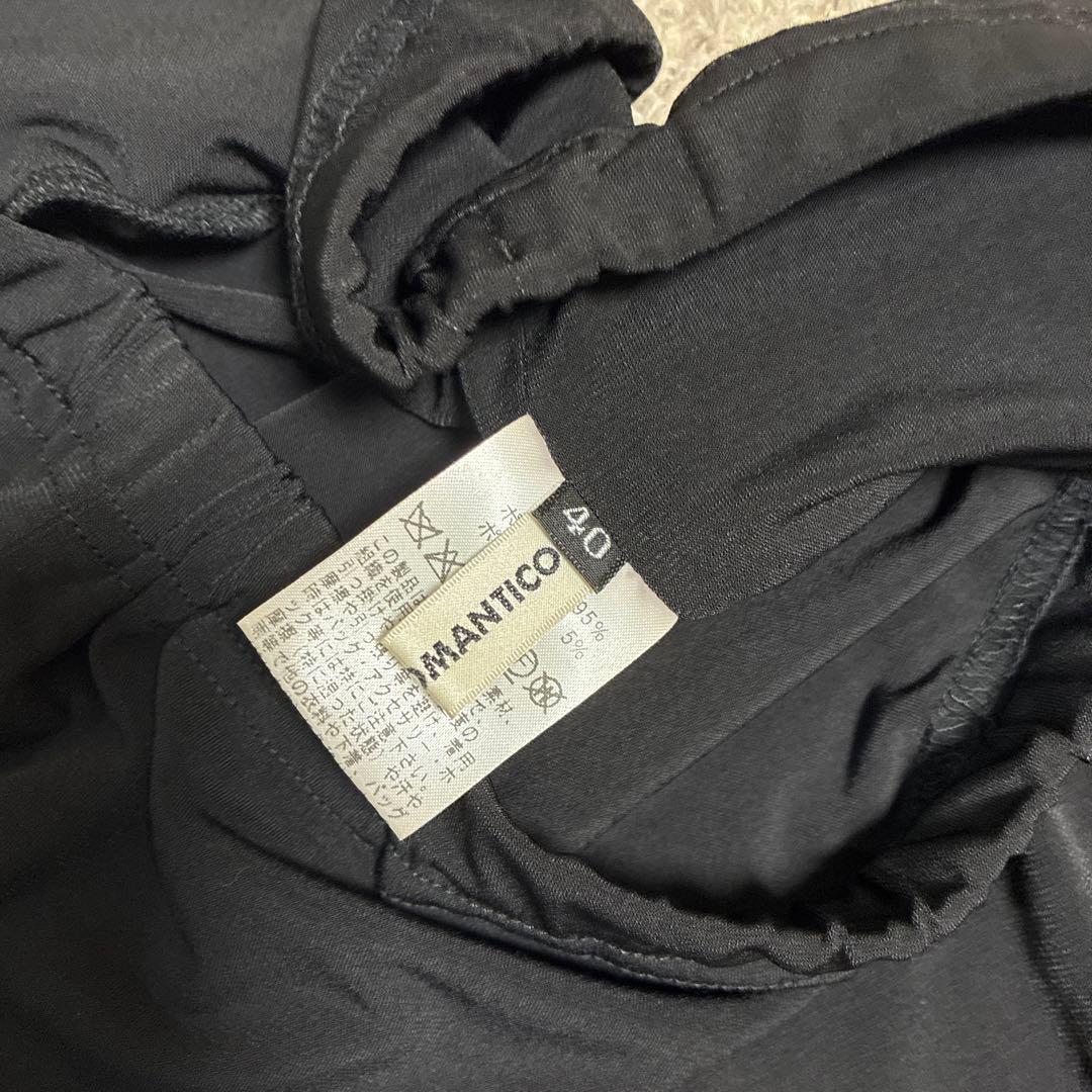 レジーナロマンティコ　ガウチョパンツ ブラック