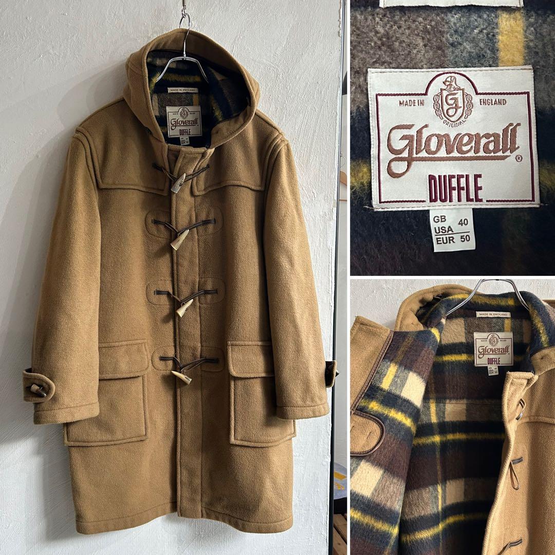 イングランド製 gloverall ダッフルコート ベージュ 40 菅田将暉