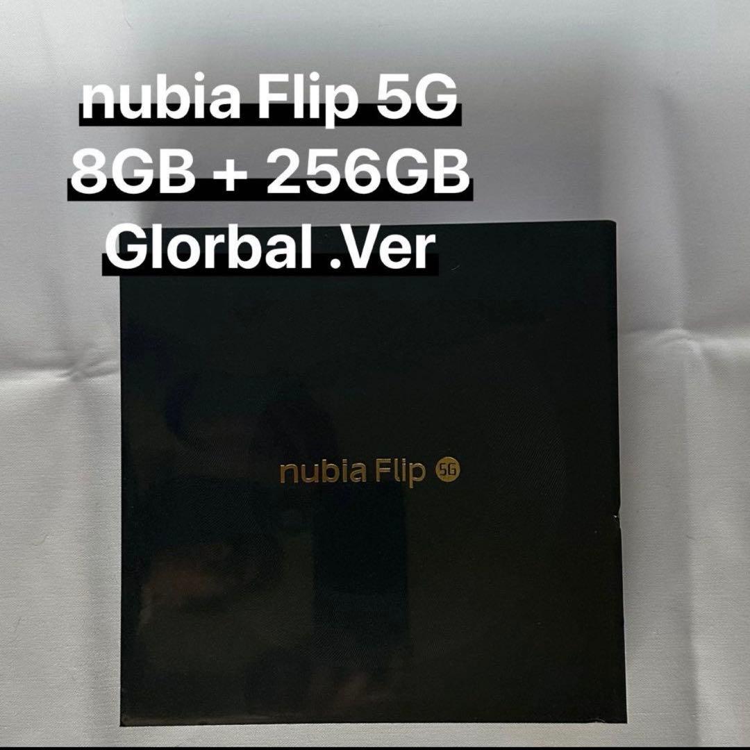 スマートフォン本体 nubia Flip 5G 8GB + 256GB Black