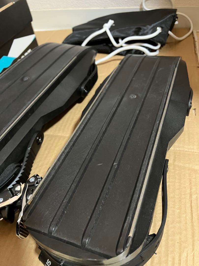 feet スノーフィート ショートスキー ブラック 箱・収納袋付き