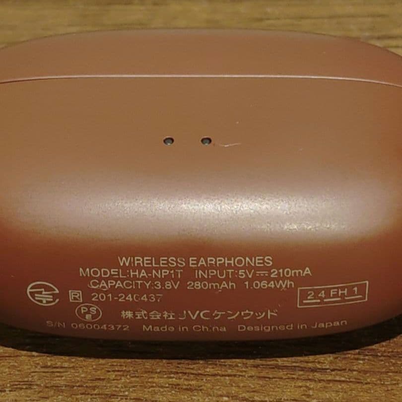 JVC HA-NP1 ワイヤレスイヤホン