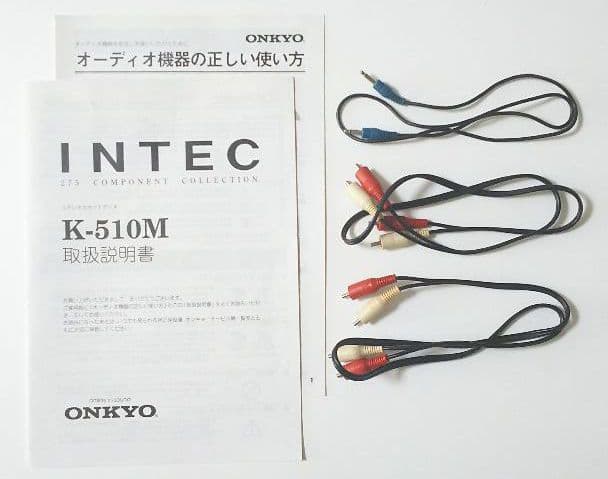 ONKYO INTEC MDレコーダー・FM/AMチューナー・カセットデッキ