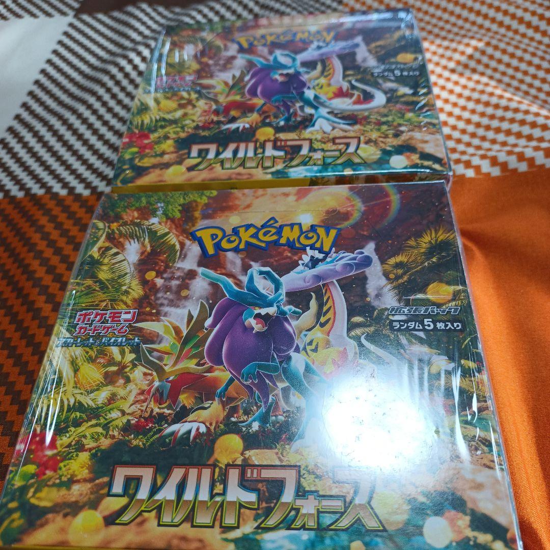格安ポケモンカードゲーム ワイルドフォース 2個セット