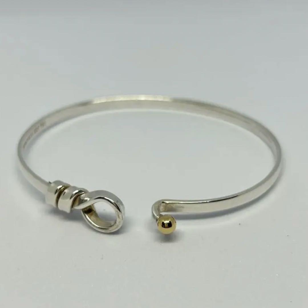 Tiffany & Co. フック&アイ 925 750 バングル