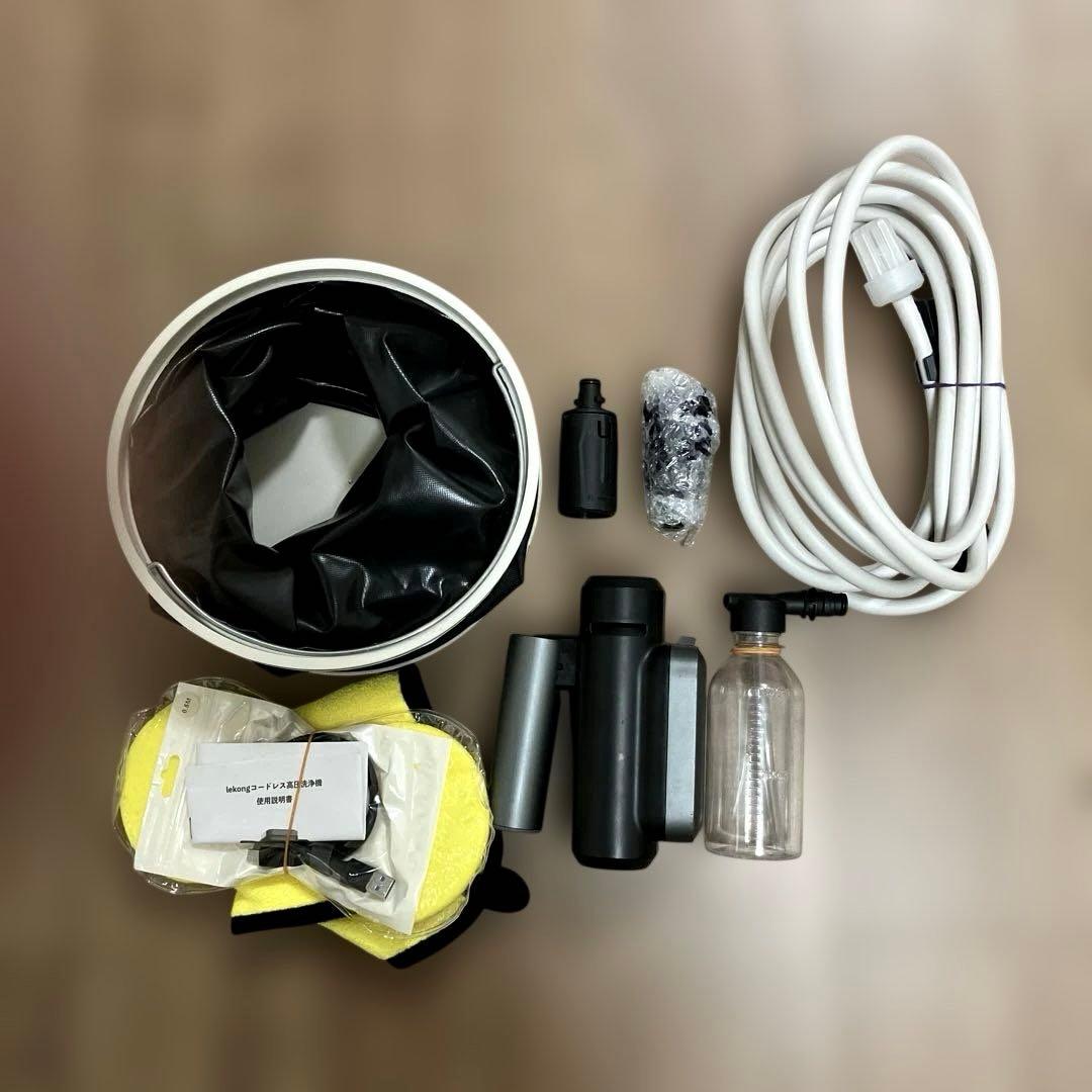 コードレス高圧洗浄機