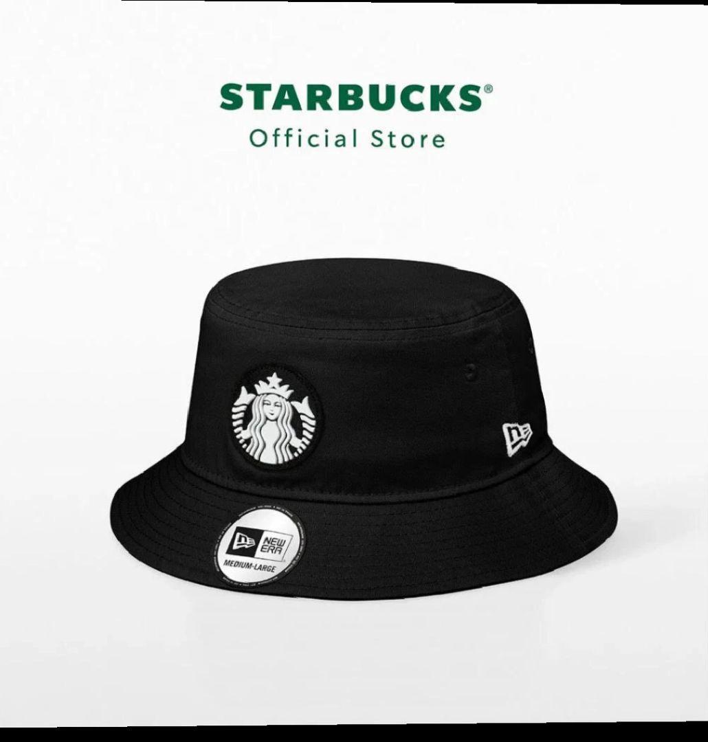 胡*蝶様 【難あり】 Starbucks × NEW ERA コラボ バケットハ