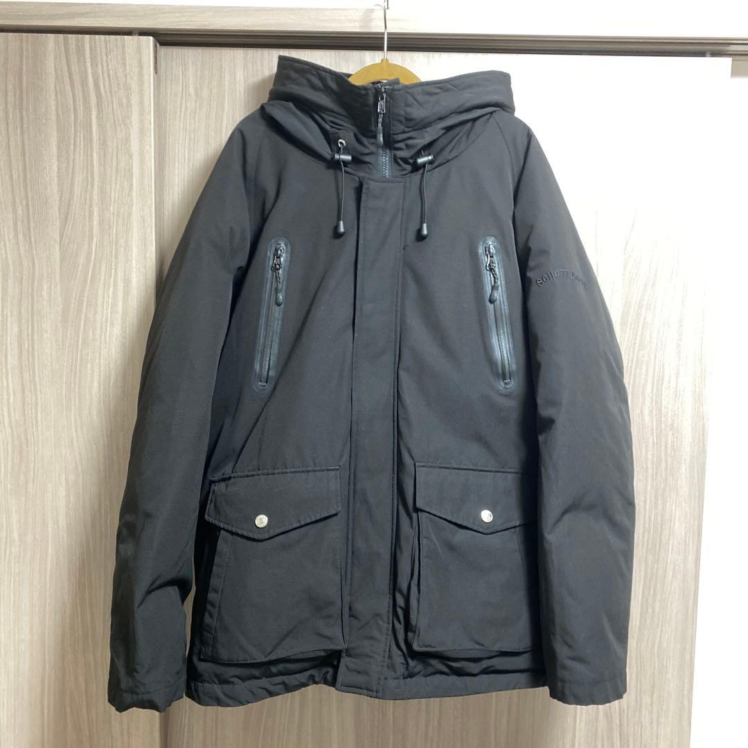 ま*ー様 SCHOTT BROS ブラックダウンジャケット