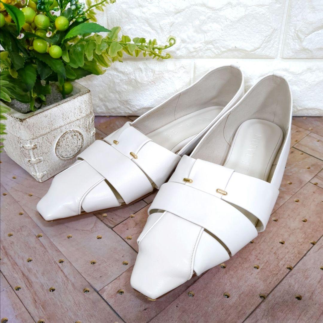 LE TALON ルタロン フレンチソフトグルカフラット　ナチュラル　23㎝